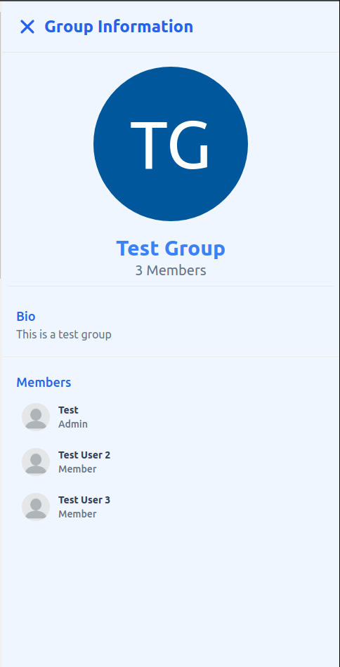 Bio Section Container