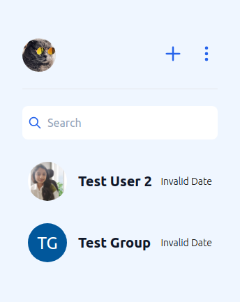 Recent Chat Container